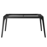 Juxtapose 63" Rectangular Performance Artificial Marble Dining Table by Lefancy