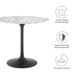 Lippa 36" Round Terrazzo Dining Table by Lefancy