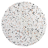 Lippa 40" Round Terrazzo Dining Table by Lefancy