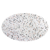 Lippa 60" Oval Terrazzo Dining Table by Lefancy