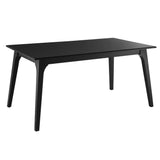 Juxtapose 63” Rectangle Dining Table by Lefancy