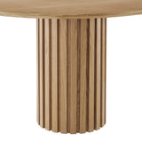 Senja 95" Oval Dining Table by Lefancy