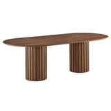 Senja 95" Oval Dining Table by Lefancy