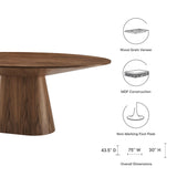 Provision 75" Oval Dining Table by Lefancy