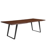 Viggo 96" Live Edge Acacia Wood Acacia Wood Dining Table by Lefancy