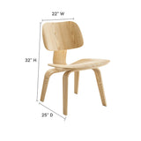 Fathom Wood Dining Chair by Lefancy