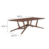 Victor 95" Dining Room Table by Lefancy