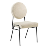 Craft Upholstered Fabric Dining Side Chairs by Lefancy