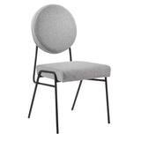 Craft Upholstered Fabric Dining Side Chairs by Lefancy