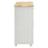 Culinary Kitchen Cart With Towel Bar by Lefancy