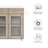 Cuisine Kitchen Cart by Lefancy