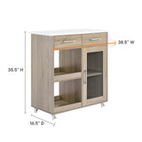 Culinary Kitchen Cart With Spice Rack by Lefancy