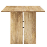 Amistad 60" Wood Dining Table by Lefancy