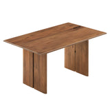 Amistad 60" Wood Dining Table by Lefancy