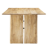 Amistad 86" Wood Dining Table by Lefancy