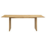 Amistad 86" Wood Dining Table by Lefancy