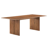 Amistad 86" Wood Dining Table by Lefancy