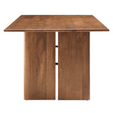 Amistad 86" Wood Dining Table by Lefancy