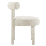 Toulouse Boucle Fabric Dining Chair by Lefancy