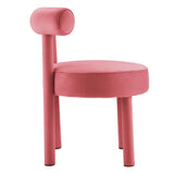 Toulouse Performance Velvet Dining Chair by Lefancy