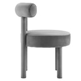 Toulouse Performance Velvet Dining Chair by Lefancy