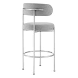 Albie Fabric Bar Stools Set of 2 by Lefancy