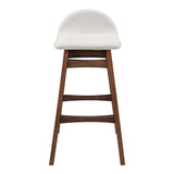 Juno Wood Bar Stool Set of 2 by Lefancy