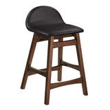 Juno Wood Counter Stool Set of 2 by Lefancy