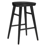 Saville Backless Wood Counter Stools Set of 2 by Lefancy