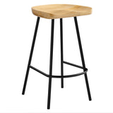 Concord Backless Wood Counter Stools Set of 2 by Lefancy