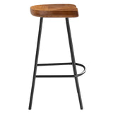 Concord Backless Wood Counter Stools Set of 2 by Lefancy