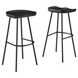 Concord Backless Wood Bar Stools Set of 2 by Lefancy