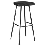 Concord Backless Wood Bar Stools Set of 2 by Lefancy