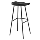 Concord Backless Wood Bar Stools Set of 2 by Lefancy