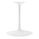 Lippa 60” Oval Artificial TravertineDining Table by Lefancy