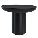 Caspian 40" Round Concrete Dining Table by Lefancy