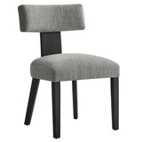 Nalani Fabric Upholstered Dining Chairs Set of 2 by Lefancy