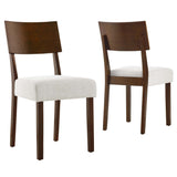 Pax Wood Dining Side Chairs Set of 2 by Lefancy