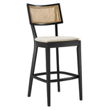 Caledonia Wood Bar Stools Set of 2 by Lefancy