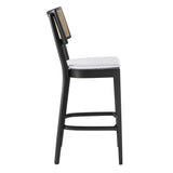 Caledonia Wood Bar Stools Set of 2 by Lefancy