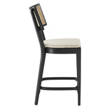 Caledonia Wood Counter Stools Set of 2 by Lefancy