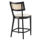 Caledonia Wood Counter Stools Set of 2 by Lefancy