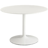 Revolve Round Wood Dining Table by Lefancy