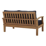 Marina Outdoor Patio Teak Loveseat by Lefancy