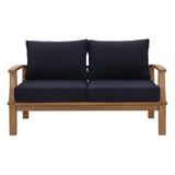 Marina Outdoor Patio Teak Loveseat by Lefancy