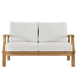 Marina Outdoor Patio Teak Loveseat by Lefancy