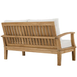 Marina Outdoor Patio Teak Loveseat by Lefancy