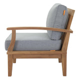 Marina Outdoor Patio Teak Right-Facing Sofa by Lefancy