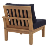 Marina Outdoor Patio Teak Right-Facing Sofa by Lefancy