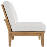 Marina Armless Outdoor Patio Teak Sofa by Lefancy